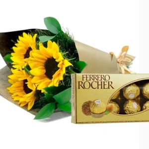 03 Girassóis e Ferrero