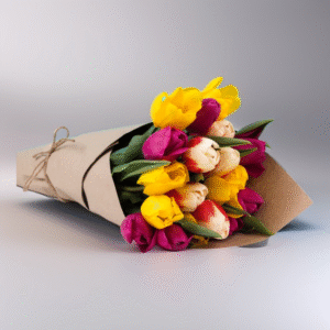 Buquê 8 tulipas