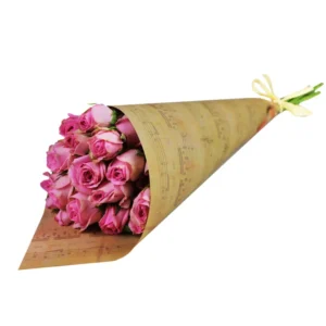 Buquê Partitura Rosa