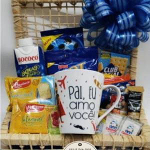 Cesta de Café da Manhã para Homem