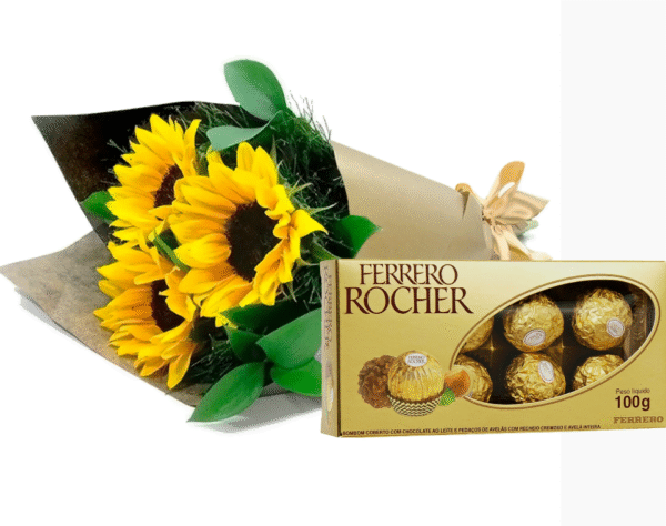 03 Girassóis e Ferrero