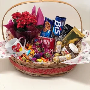 Cesta Chocolates G e Caneca