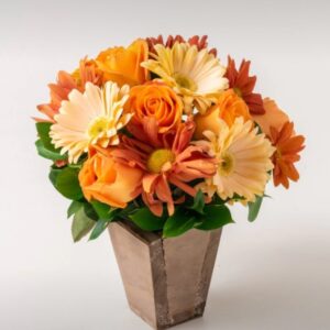 Arranjo de Rosas, Cravos e Gérberas