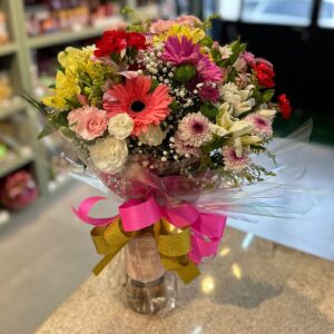 Flores com Vinho